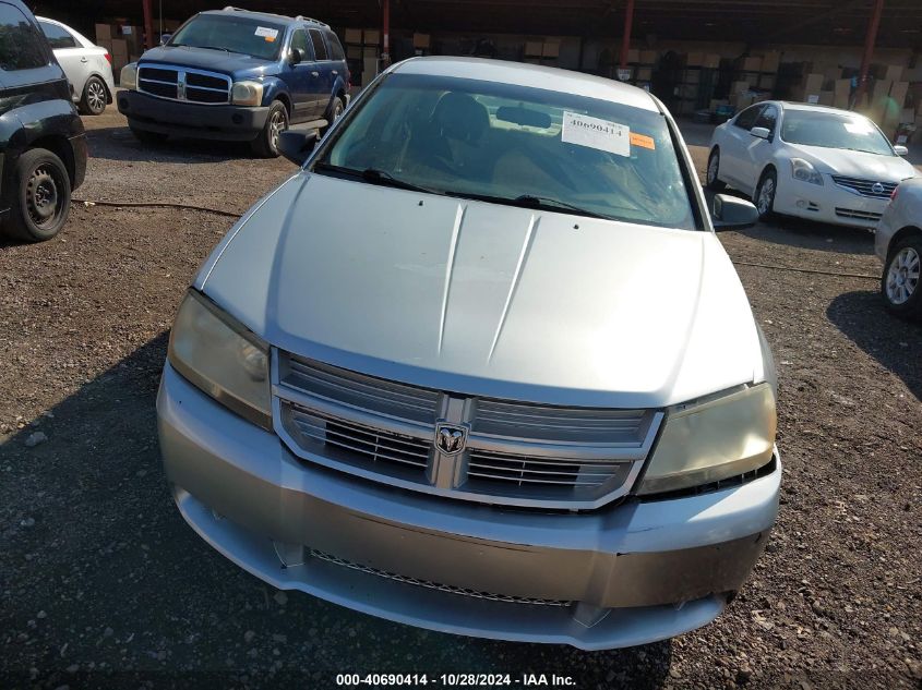 2008 Dodge Avenger Se VIN: 1B3LC46KX8N127410 Lot: 40690414