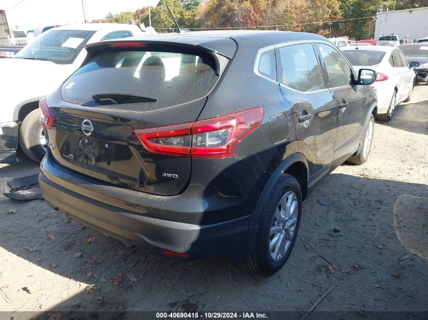 VIN JN1BJ1AW7MW422593 2021 NISSAN ROGUE SPORT no.4