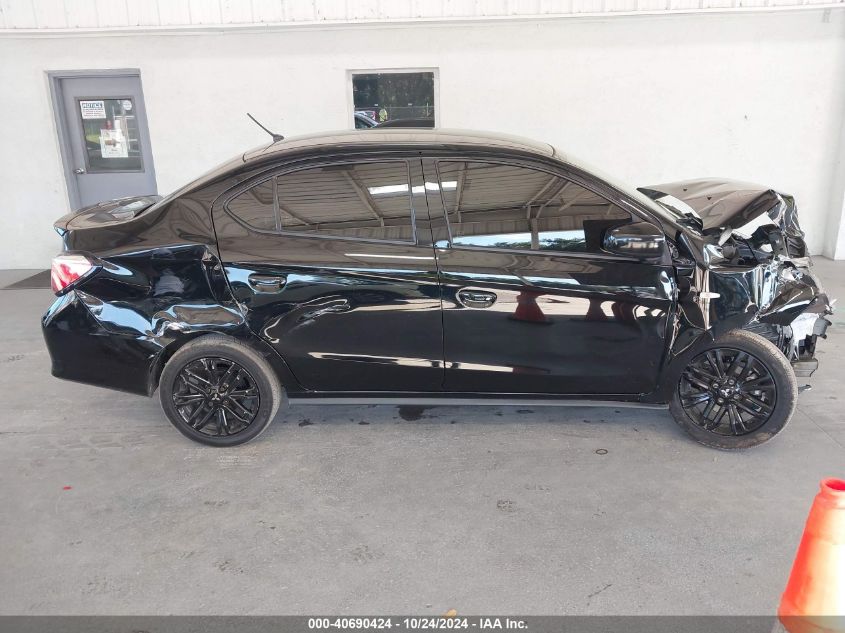 2022 Mitsubishi Mirage G4 G4 Es/G4 Le/G4 Black Edit VIN: ML32FUFJXNHF02026 Lot: 40690424