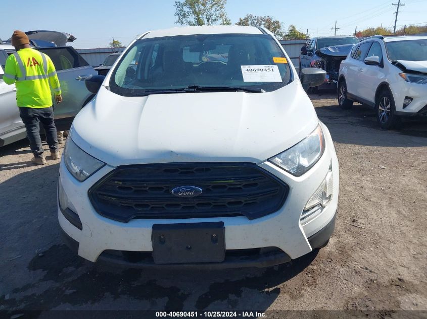 2018 Ford Ecosport S VIN: MAJ3P1RE4JC210460 Lot: 40690451