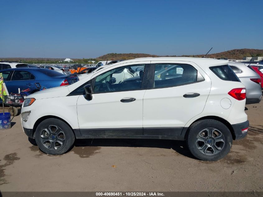 2018 Ford Ecosport S VIN: MAJ3P1RE4JC210460 Lot: 40690451