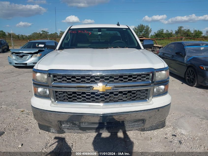 2015 Chevrolet Silverado 1500 Ls VIN: 1GCRCPEC1FZ400812 Lot: 40690509