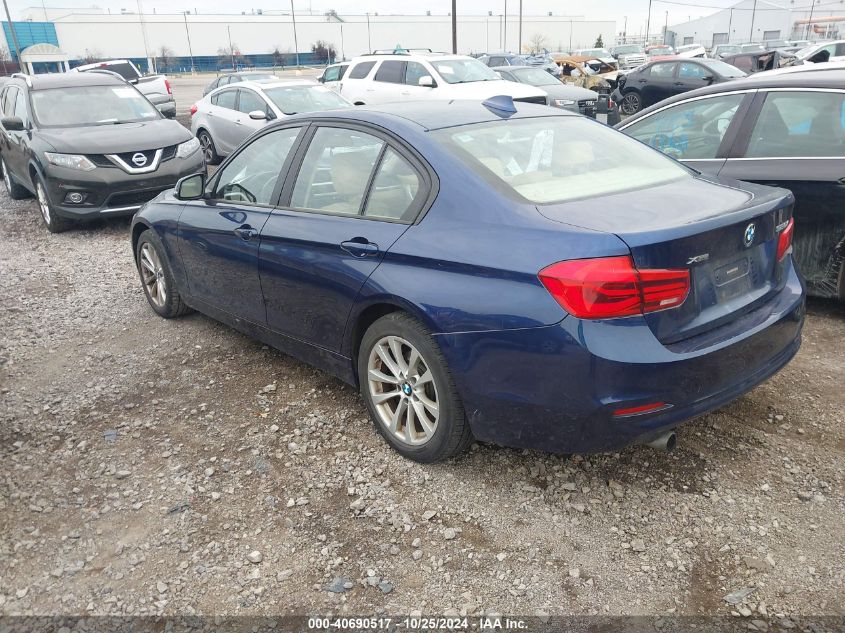 2016 BMW 320I xDrive VIN: WBA8E5G52GNT93223 Lot: 40690517