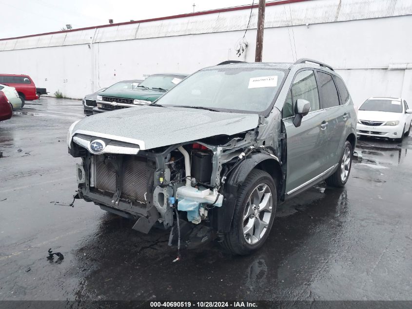 2016 Subaru Forester 2.5I Touring VIN: JF2SJAXC2GH505790 Lot: 40690519