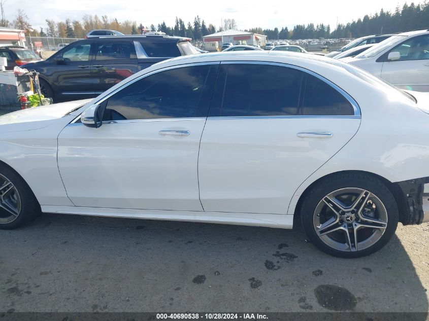 2021 Mercedes-Benz C 300 4Matic VIN: W1KWF8EB9MR609306 Lot: 40690538