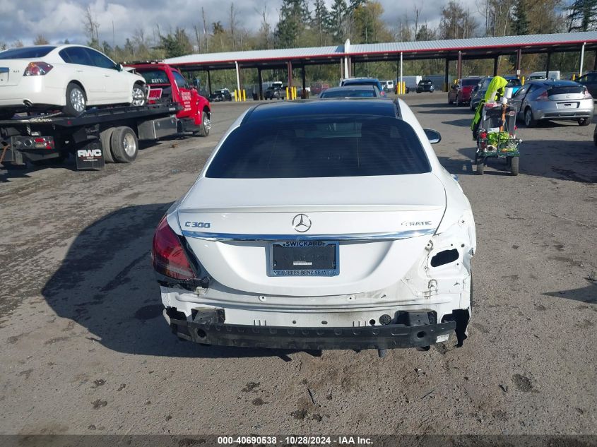 2021 Mercedes-Benz C 300 4Matic VIN: W1KWF8EB9MR609306 Lot: 40690538