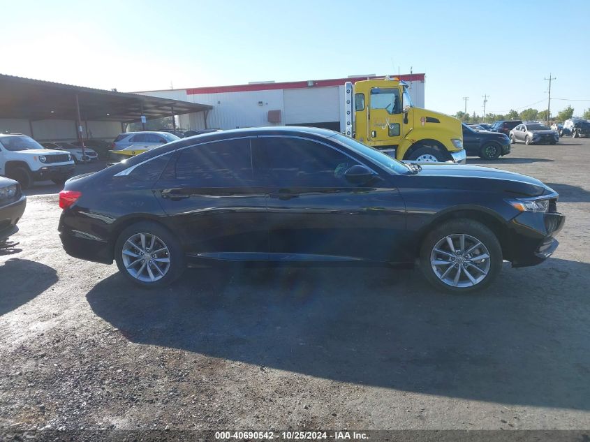 2021 Honda Accord Lx VIN: 1HGCV1F13MA033337 Lot: 40690542