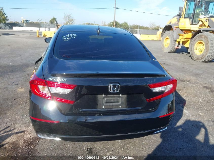 2021 Honda Accord Lx VIN: 1HGCV1F13MA033337 Lot: 40690542