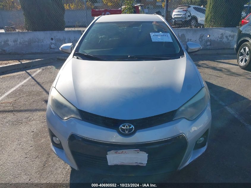 2016 Toyota Corolla S Plus VIN: 5YFBURHE7GP437821 Lot: 40690552