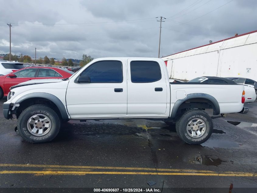 2002 Toyota Tacoma Base V6 VIN: 5TEHN72N62Z058087 Lot: 40690607