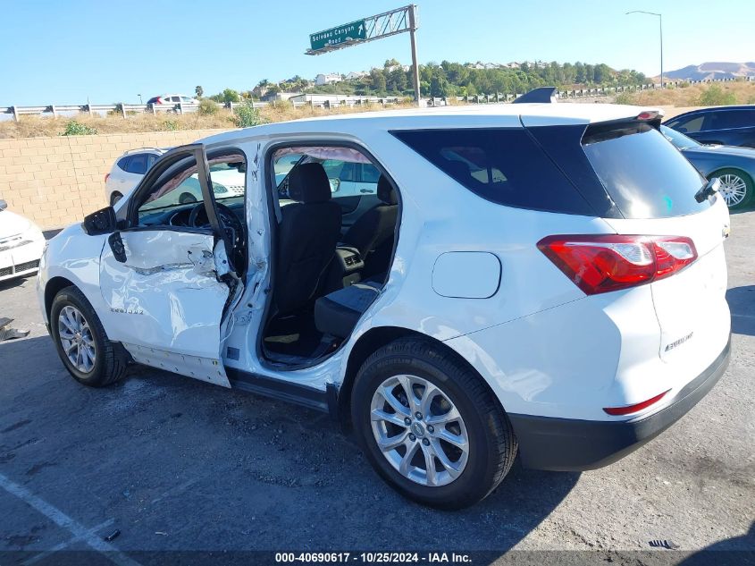 2021 Chevrolet Equinox Fwd Ls VIN: 3GNAXHEVXMS149122 Lot: 40690617