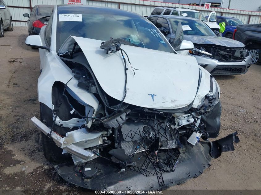 2023 Tesla Model 3 Performance Dual Motor All-Wheel Drive VIN: 5YJ3E1EC6PF693076 Lot: 40690630