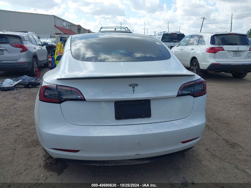 2023 Tesla Model 3 Performance Dual Motor All-Wheel Drive VIN: 5YJ3E1EC6PF693076 Lot: 40690630