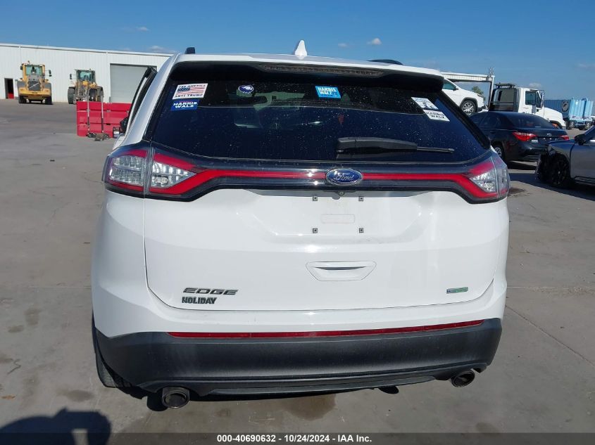 2018 Ford Edge Se VIN: 2FMPK3G99JBC37225 Lot: 40690632