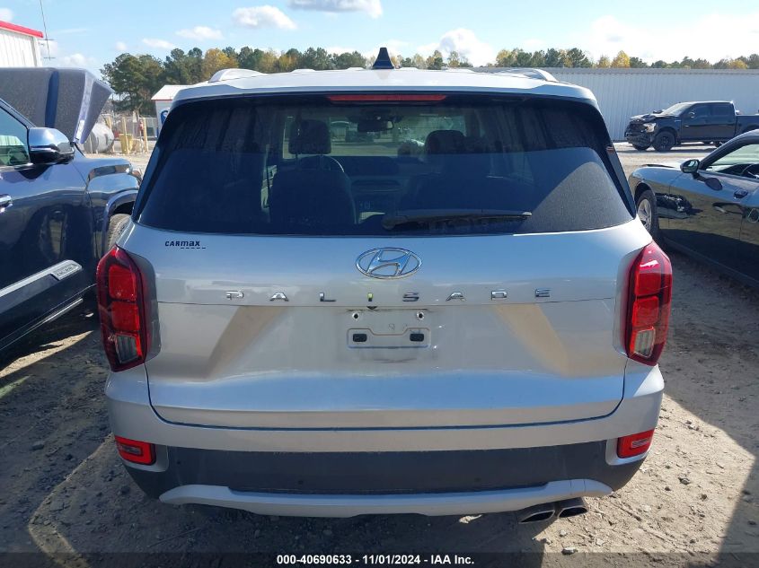 2021 Hyundai Palisade Sel VIN: KM8R44HE4MU309533 Lot: 40690633