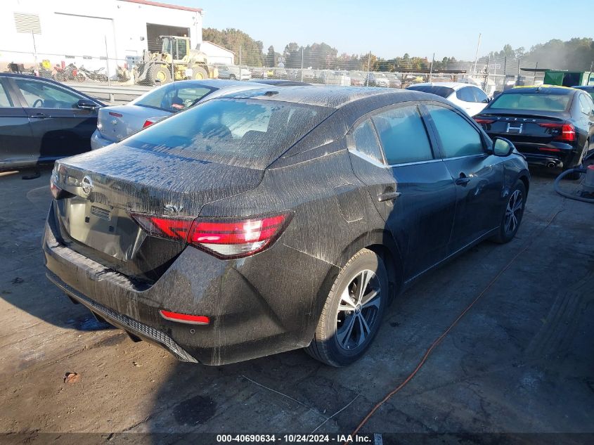 2021 Nissan Sentra Sv VIN: 3N1AB8CV2MY222879 Lot: 40690634