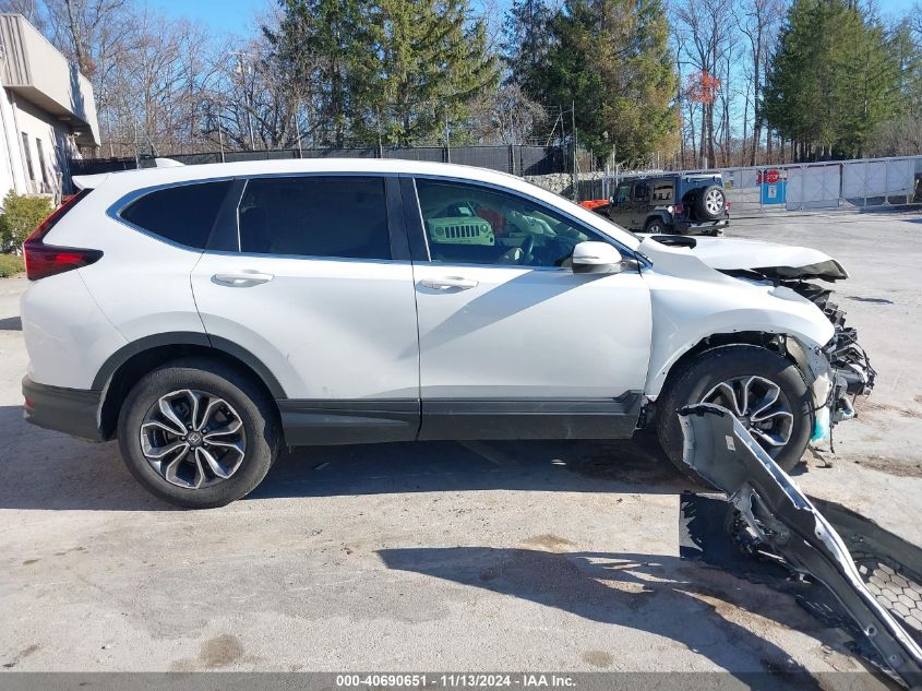 2021 Honda Cr-V Awd Ex-L VIN: 7FARW2H88ME004708 Lot: 40690651