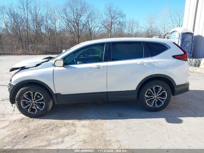 2021 HONDA CR-V AWD EX-L - 7FARW2H88ME004708