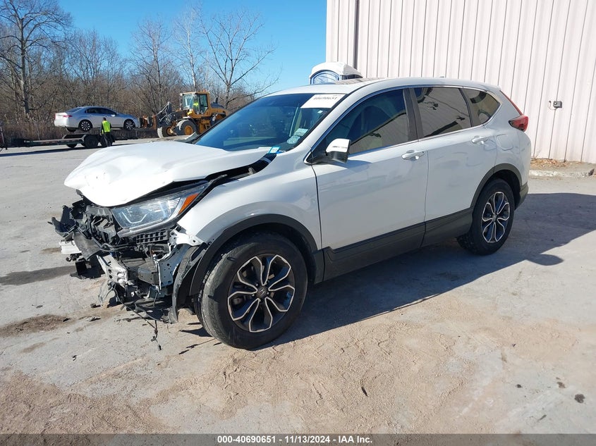 2021 HONDA CR-V AWD EX-L - 7FARW2H88ME004708