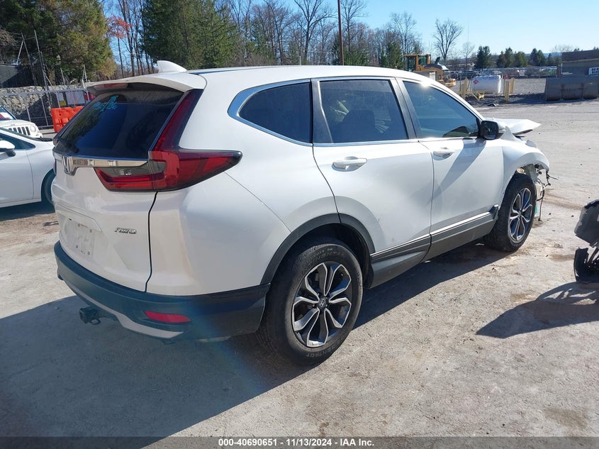 2021 HONDA CR-V AWD EX-L - 7FARW2H88ME004708