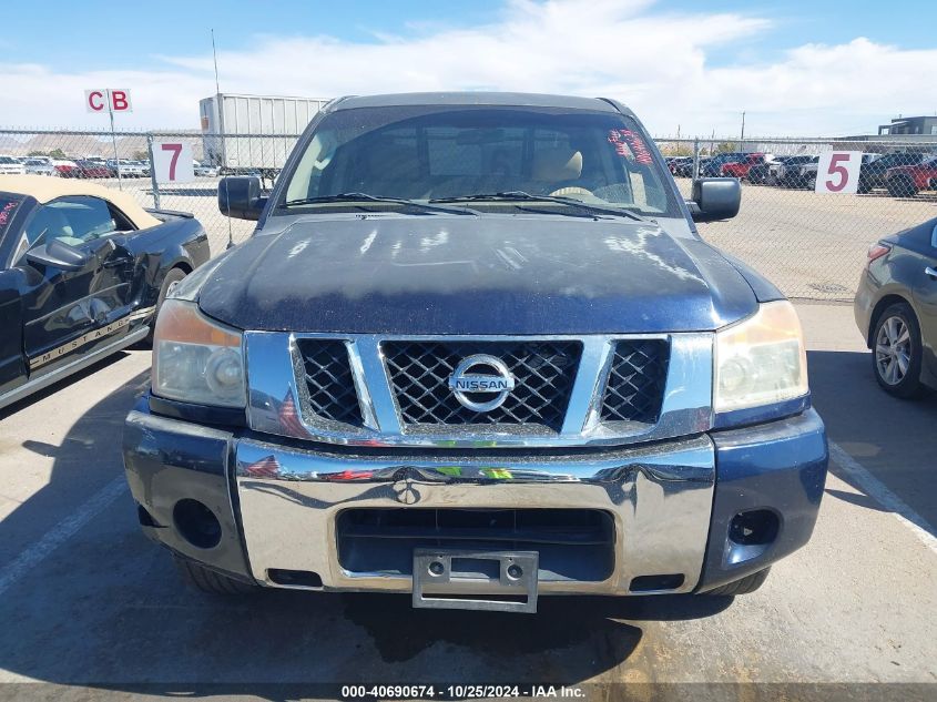 2011 Nissan Titan Sv VIN: 1N6BA0EK7BN325733 Lot: 40690674