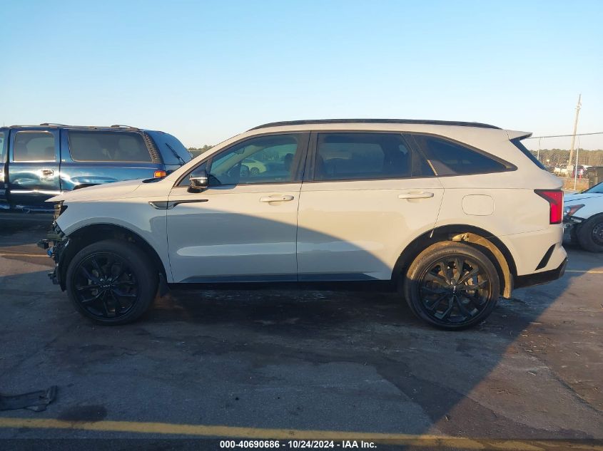 2022 Kia Sorento Sx VIN: 5XYRKDLF8NG094767 Lot: 40690686