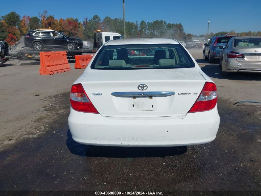 2004 Toyota Camry Le/Se/Xle VIN: 4T1BE30K544279842 Lot: 40690690