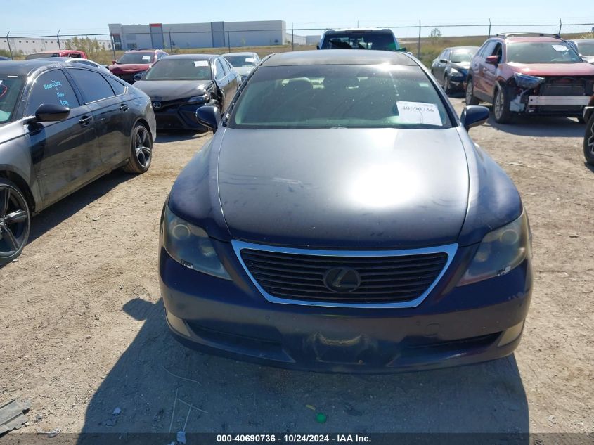 2007 Lexus Ls 460 VIN: JTHBL46F775018574 Lot: 40690736