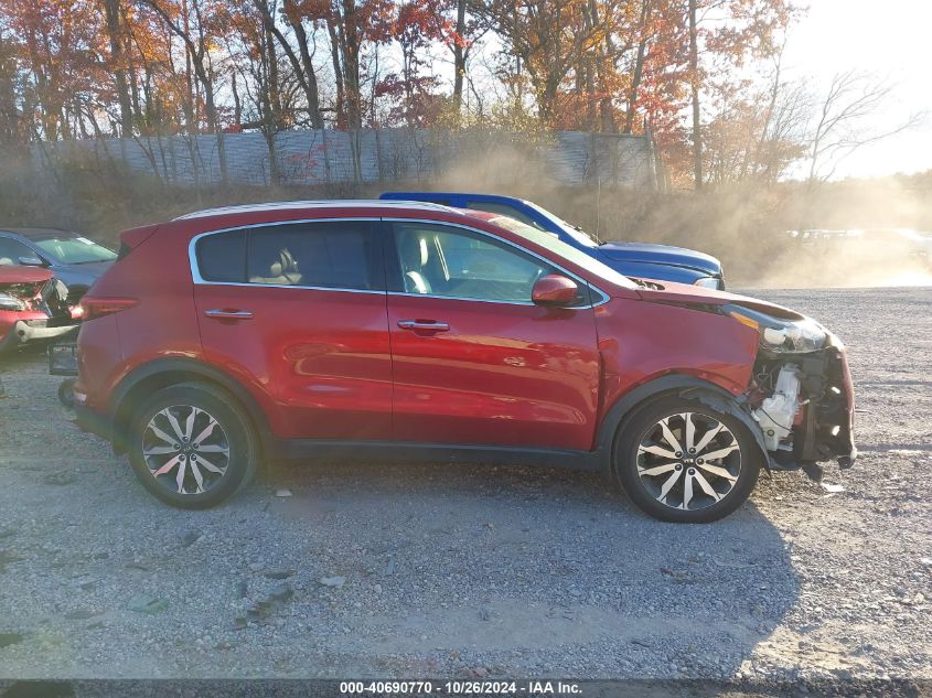 2017 Kia Sportage Ex VIN: KNDPN3AC6H7168156 Lot: 40690770