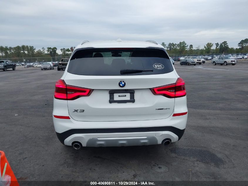 2021 BMW X3 Sdrive30I VIN: 5UXTY3C0XM9D92135 Lot: 40690811