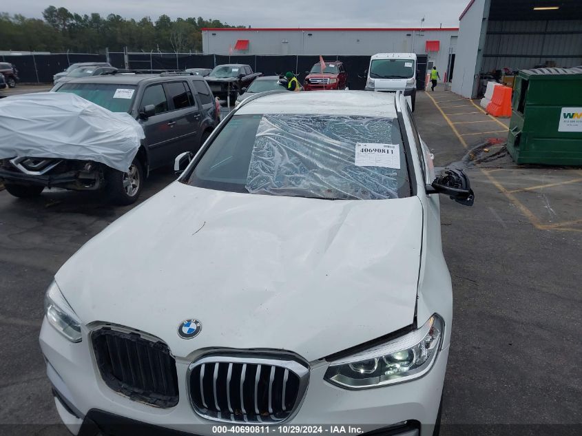 2021 BMW X3 Sdrive30I VIN: 5UXTY3C0XM9D92135 Lot: 40690811