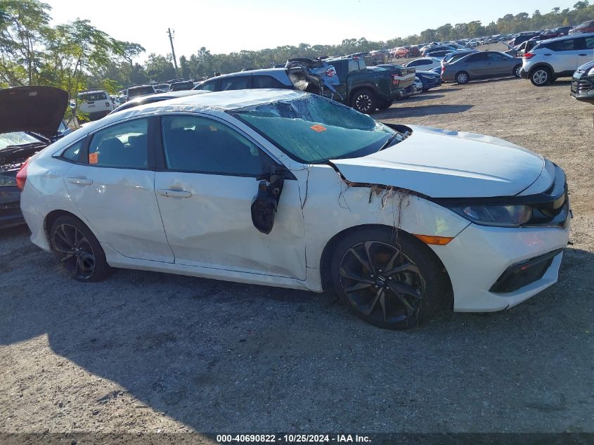 2019 Honda Civic Sport VIN: 19XFC2E86KE046017 Lot: 40690822