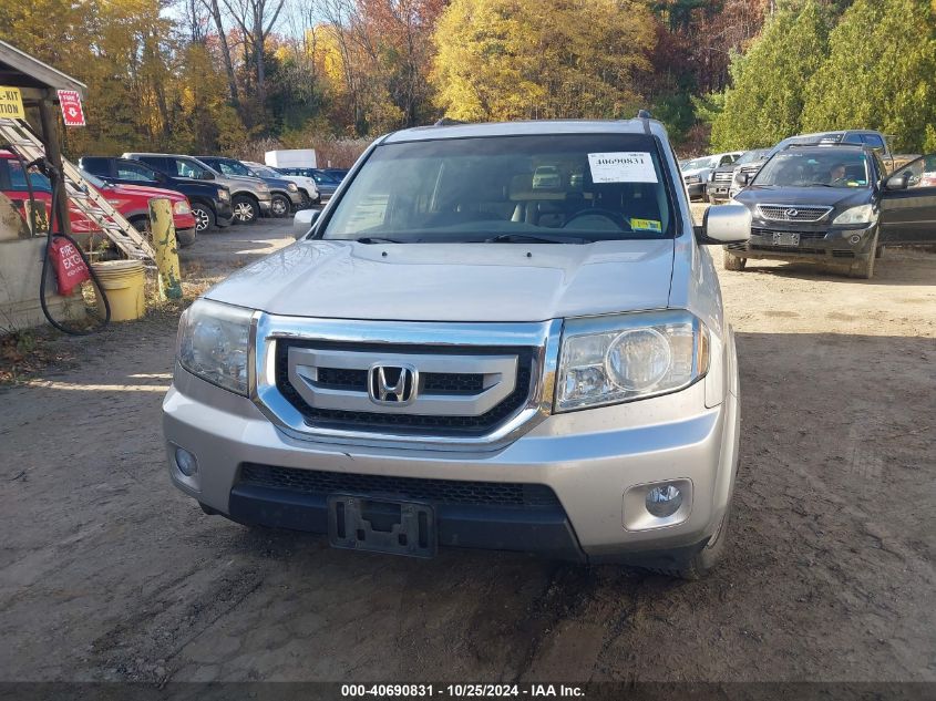 2011 Honda Pilot Ex-L VIN: 5FNYF4H69BB096040 Lot: 40690831