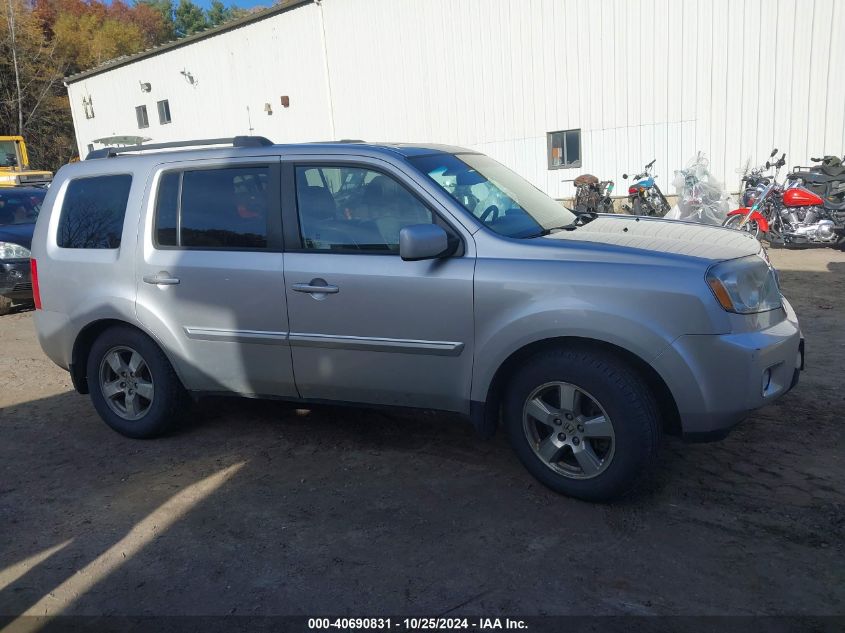 2011 Honda Pilot Ex-L VIN: 5FNYF4H69BB096040 Lot: 40690831