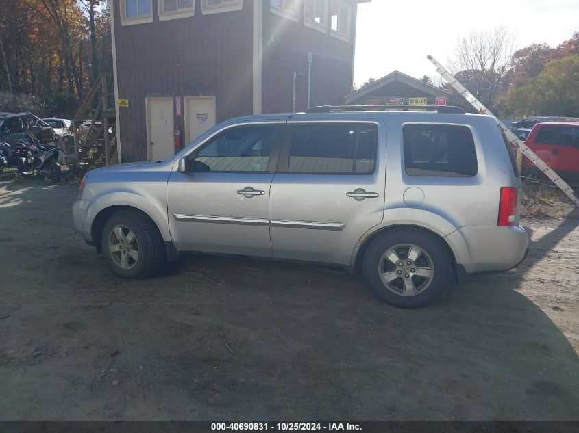 2011 Honda Pilot Ex-L VIN: 5FNYF4H69BB096040 Lot: 40690831