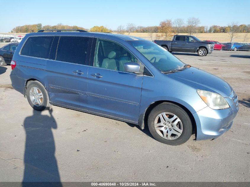 2007 Honda Odyssey Ex-L VIN: 5FNRL38667B017616 Lot: 40690848