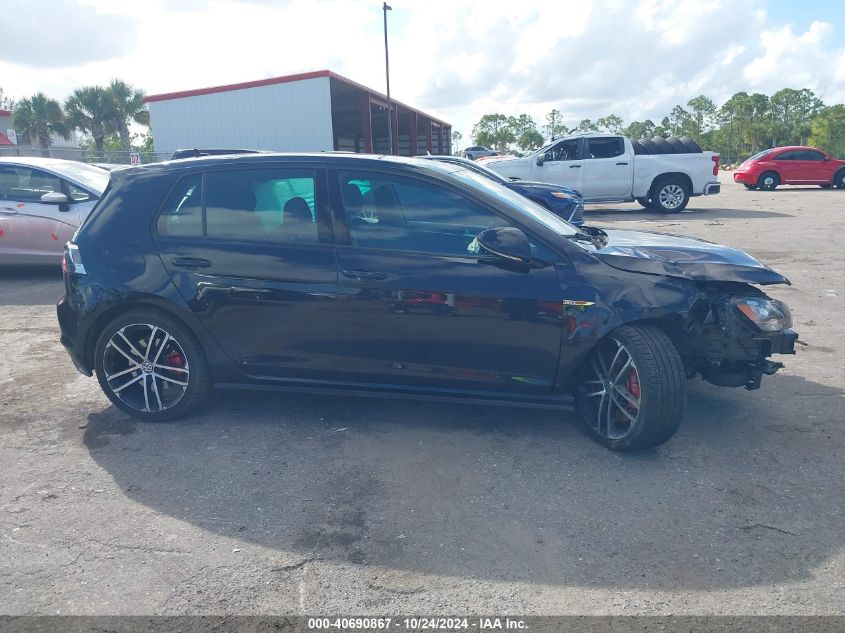 2017 Volkswagen Golf Gti Autobahn 4-Door/S 4-Door/Se 4-Door/Sport 4-Door VIN: 3VW547AUXHM043786 Lot: 40690867