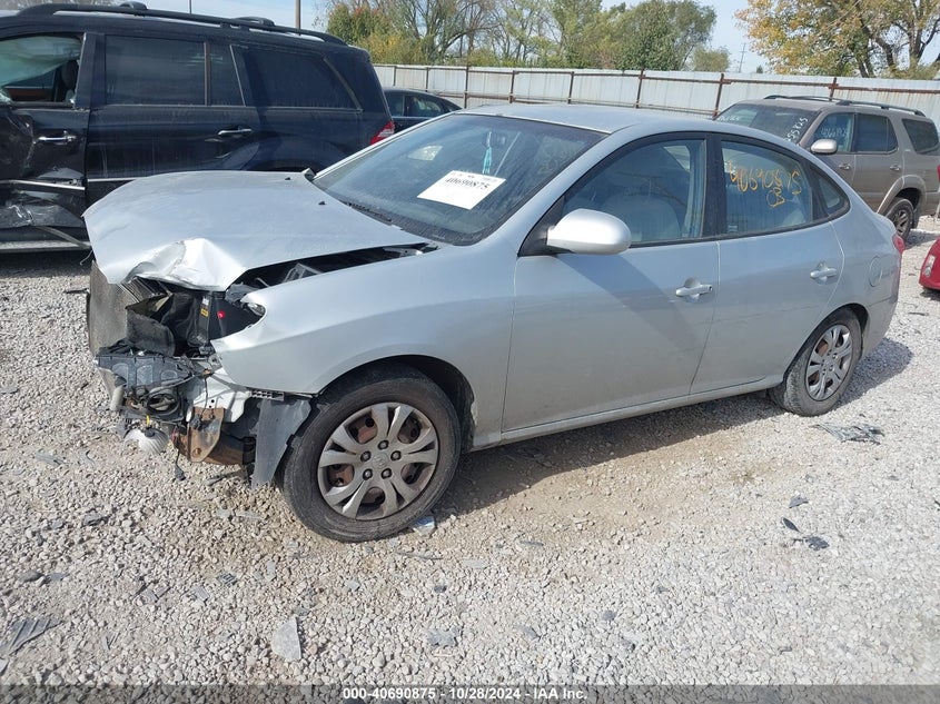 2010 HYUNDAI ELANTRA VIN: KMHDU4AD1AU968581