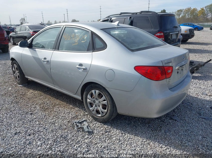 2010 HYUNDAI ELANTRA VIN: KMHDU4AD1AU968581