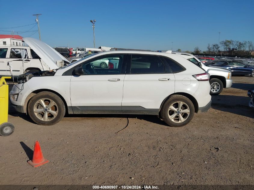 2015 Ford Edge Se VIN: 2FMTK3G85FBB43243 Lot: 40690907