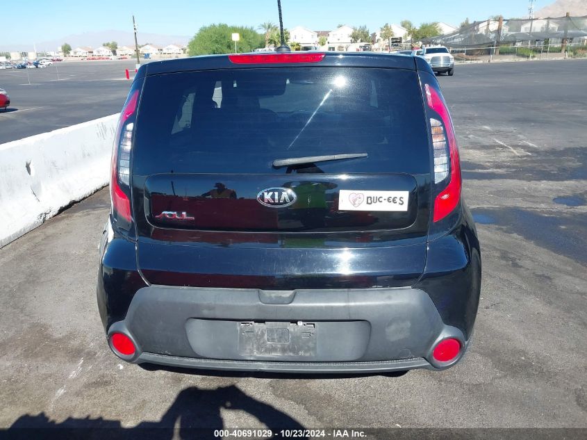 2015 Kia Soul + VIN: KNDJP3A56F7184095 Lot: 40691029