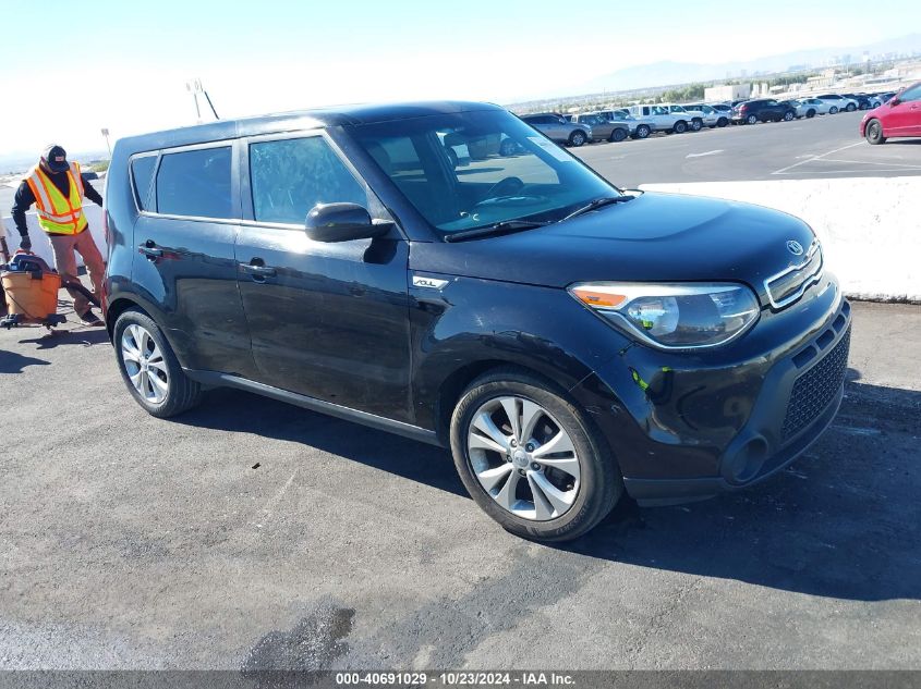 2015 Kia Soul + VIN: KNDJP3A56F7184095 Lot: 40691029