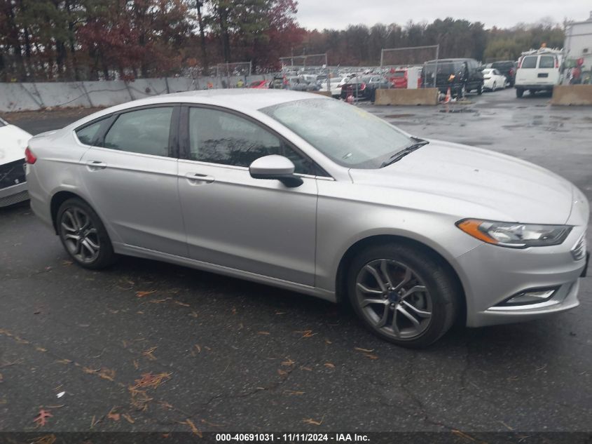 2017 Ford Fusion Se VIN: 3FA6P0T90HR237699 Lot: 40691031