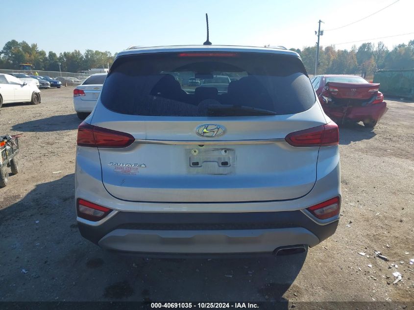 2019 Hyundai Santa Fe Se VIN: 5NMS23AD9KH119142 Lot: 40691035