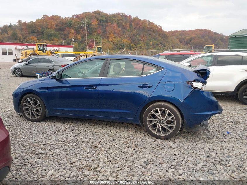 2020 Hyundai Elantra Limited VIN: 5NPD84LF6LH522639 Lot: 40691059