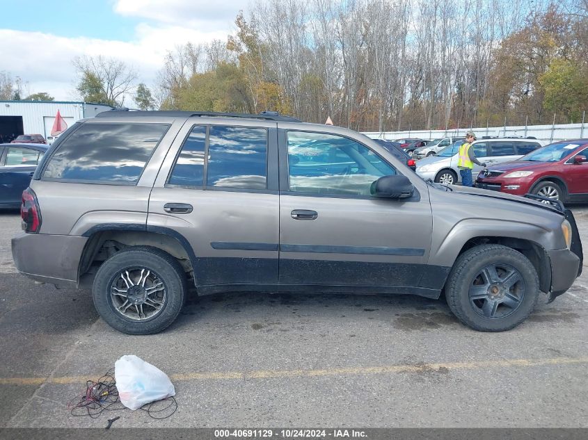 2007 Chevrolet Trailblazer Lt VIN: 1GNDT13S772158160 Lot: 40691129