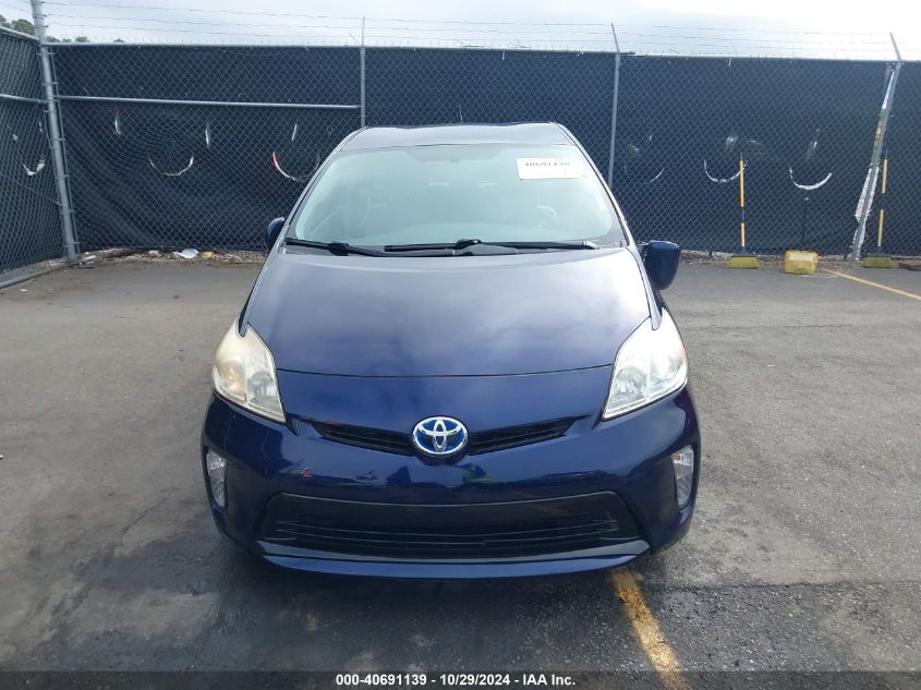 2014 Toyota Prius Two VIN: JTDKN3DU1E0367554 Lot: 40691139