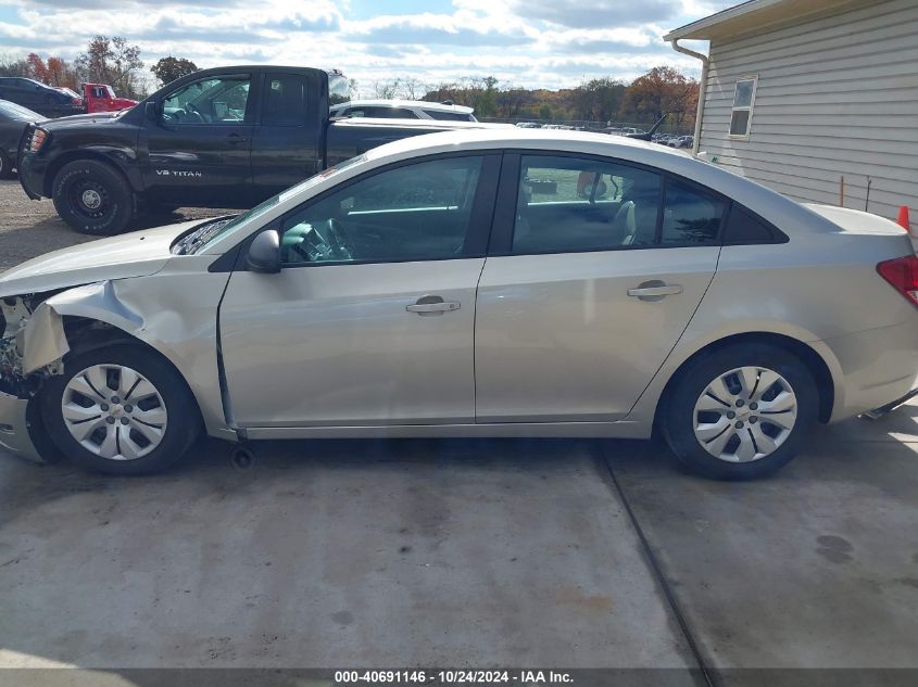 2014 Chevrolet Cruze Ls Auto VIN: 1G1PA5SH0E7275256 Lot: 40691146