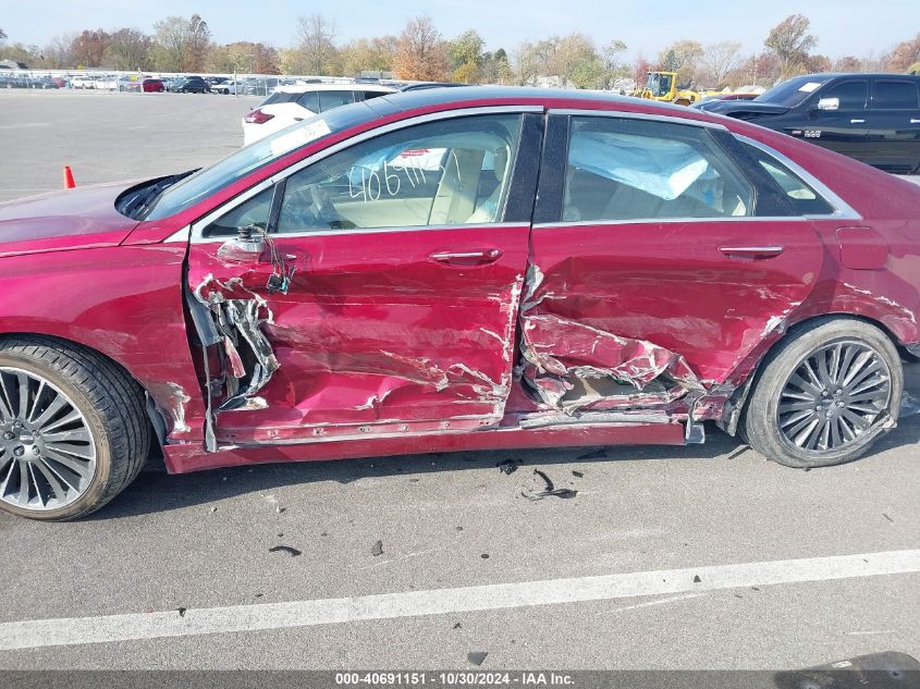 2013 Lincoln Mkz VIN: 3LN6L2G90DR804365 Lot: 40691151