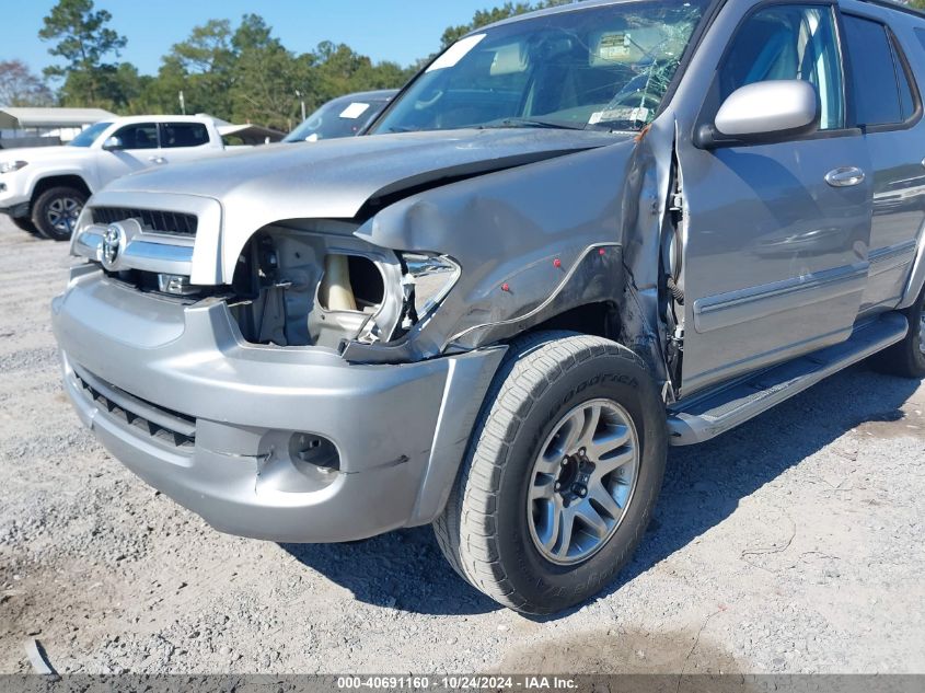 2005 Toyota Sequoia Limited V8 VIN: 5TDZT38A45S250567 Lot: 40691160